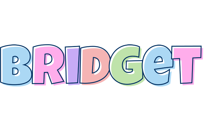 Bridget pastel logo