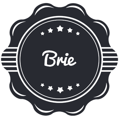 Brie badge logo