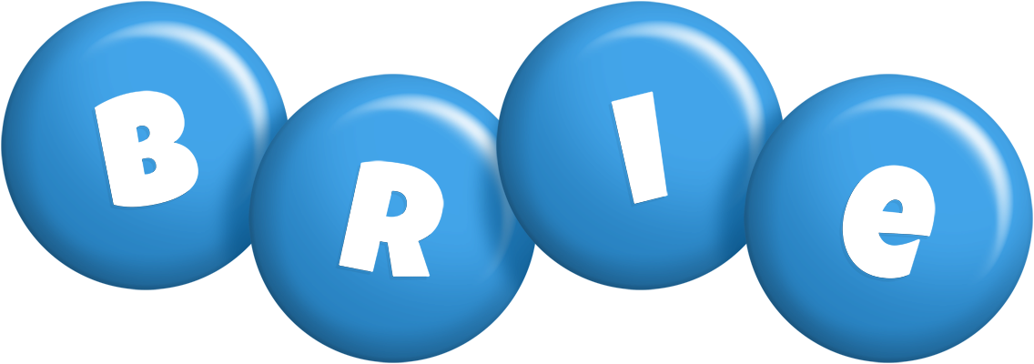 Brie candy-blue logo