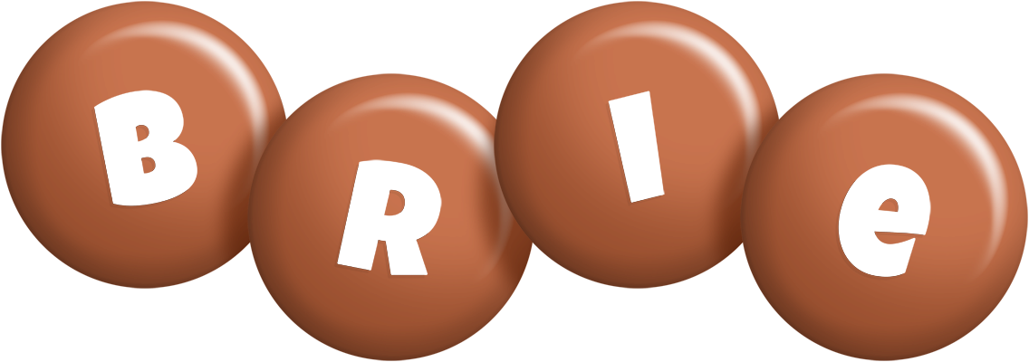Brie candy-brown logo
