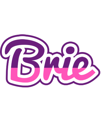 Brie cheerful logo