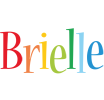 Brielle birthday logo