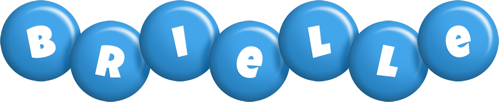Brielle candy-blue logo