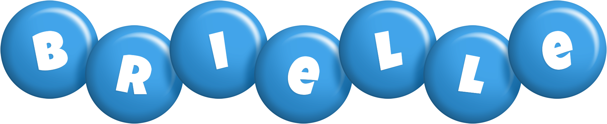 Brielle candy-blue logo