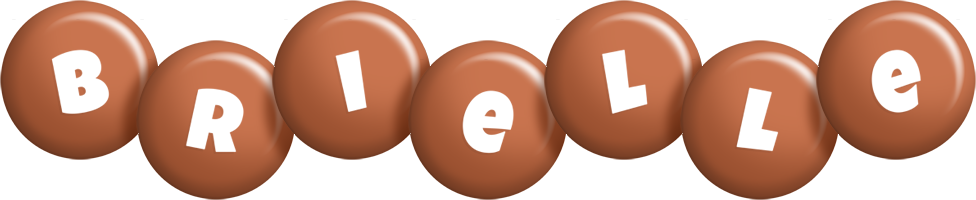 Brielle candy-brown logo