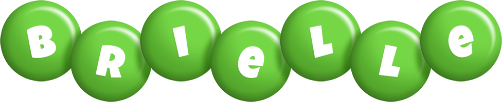 Brielle candy-green logo