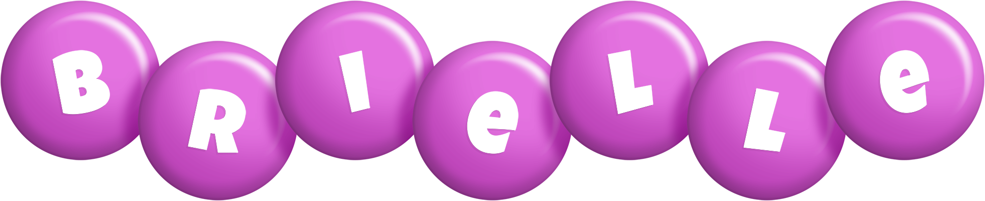 Brielle candy-purple logo