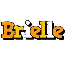 Brielle cartoon logo