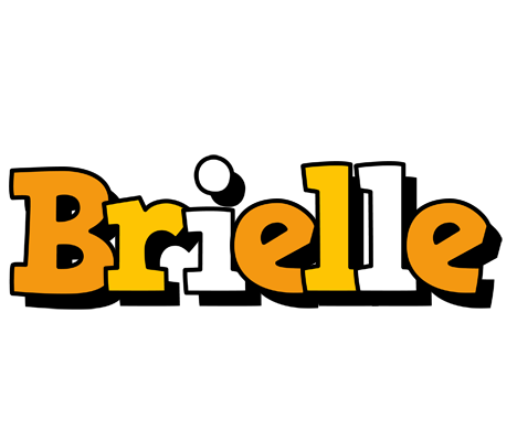 Brielle cartoon logo
