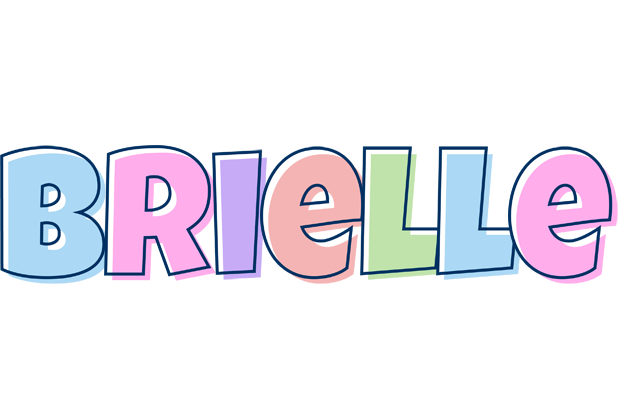 Brielle pastel logo