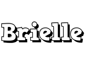 Brielle snowing logo