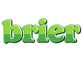 Brier apple logo