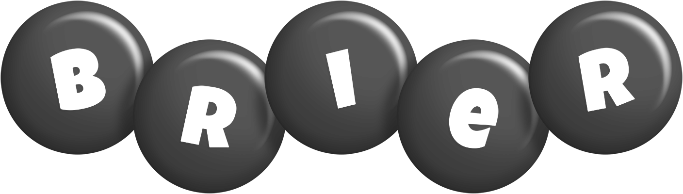 Brier candy-black logo