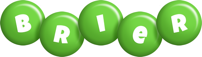 Brier candy-green logo