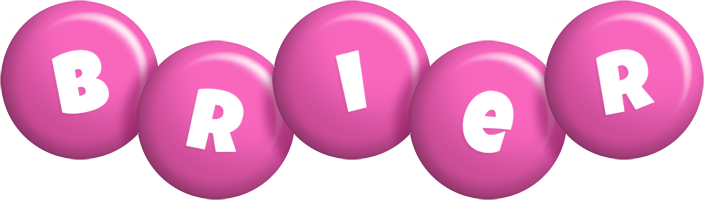 Brier candy-pink logo