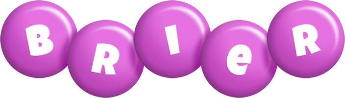 Brier candy-purple logo