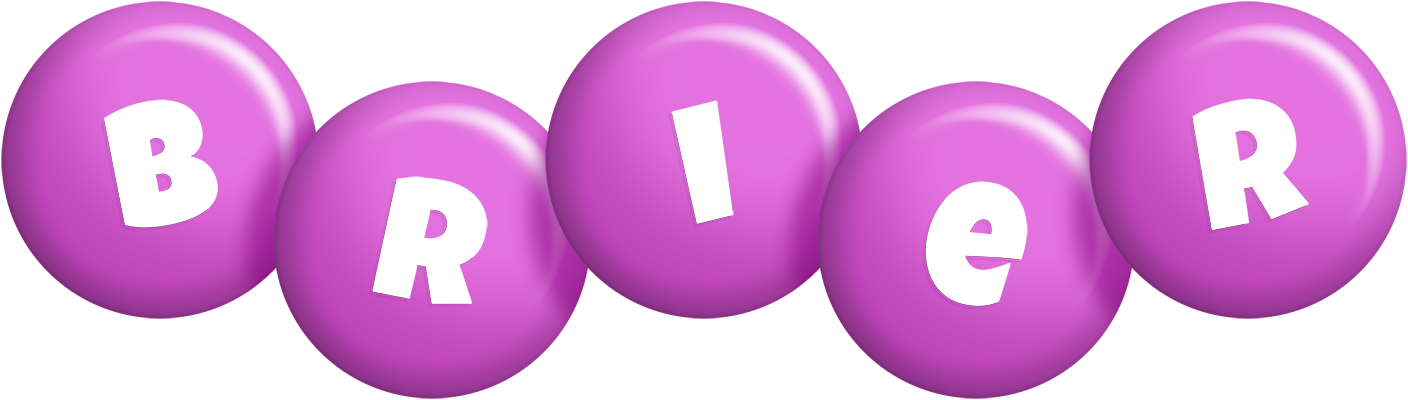 Brier candy-purple logo