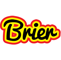 Brier flaming logo