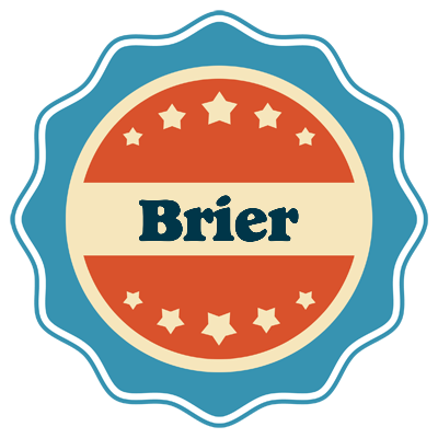 Brier labels logo