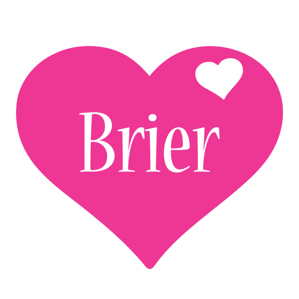 Brier love-heart logo