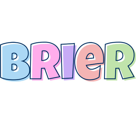 Brier pastel logo