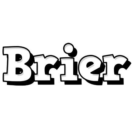 Brier snowing logo