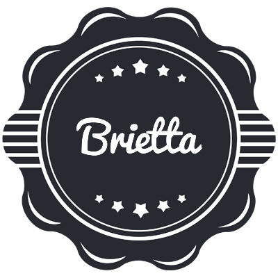 Brietta badge logo