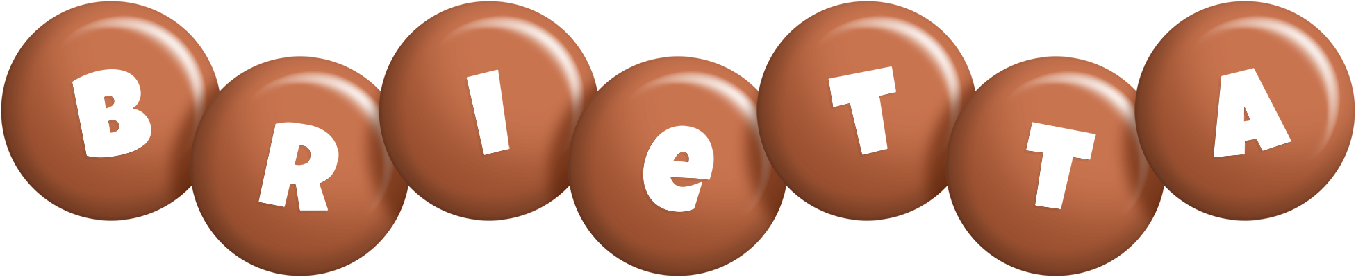Brietta candy-brown logo