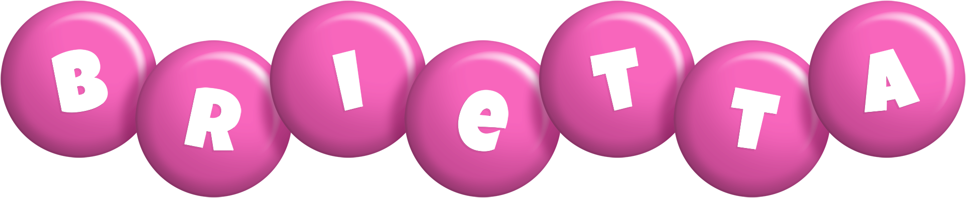 Brietta candy-pink logo