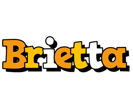 Brietta cartoon logo