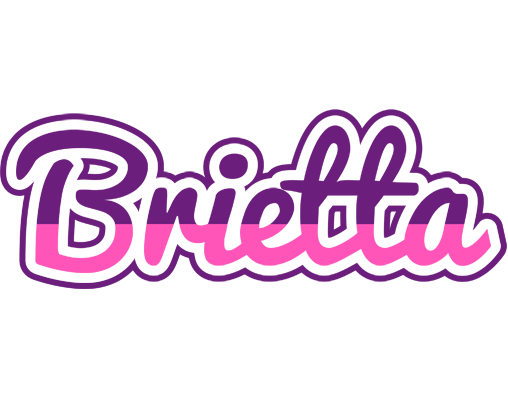 Brietta cheerful logo