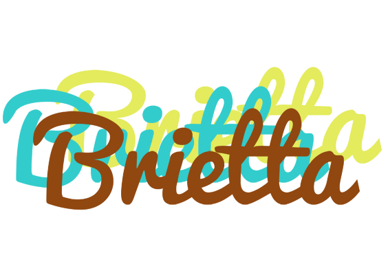 Brietta cupcake logo