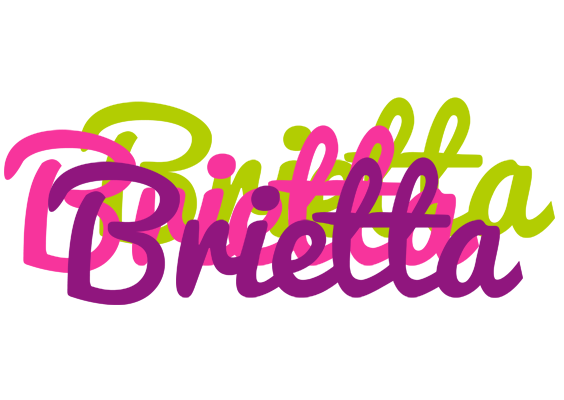 Brietta flowers logo