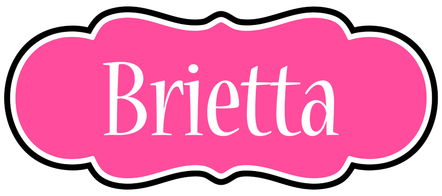 Brietta invitation logo