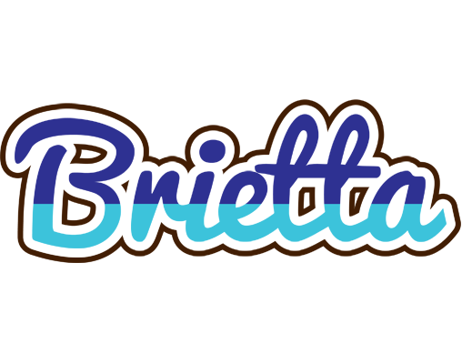Brietta raining logo