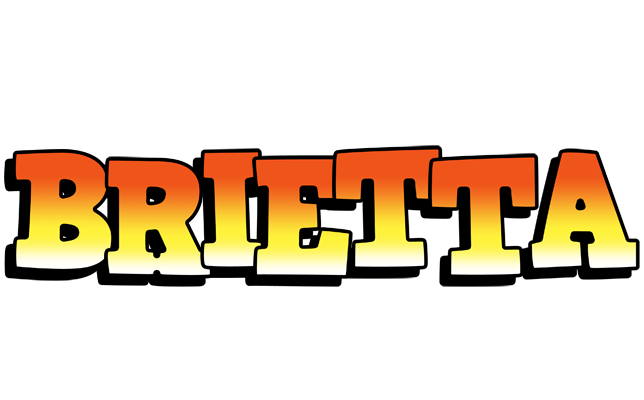 Brietta sunset logo