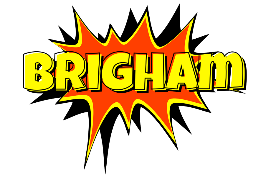Brigham bazinga logo