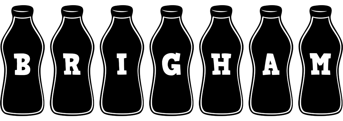 Brigham bottle logo