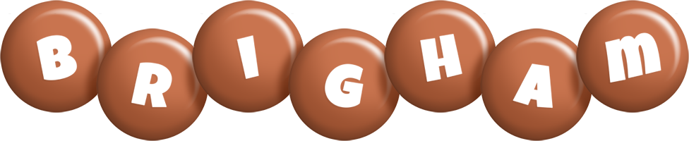 Brigham candy-brown logo