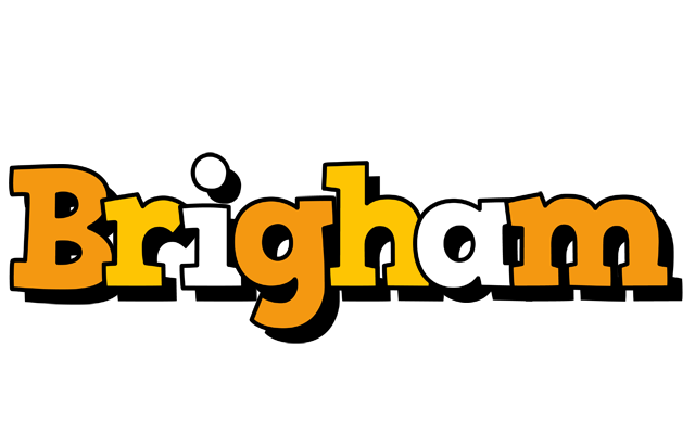 Brigham cartoon logo