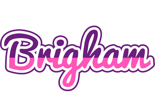 Brigham cheerful logo