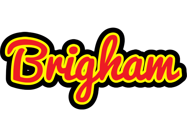 Brigham fireman logo