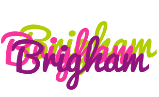 Brigham flowers logo