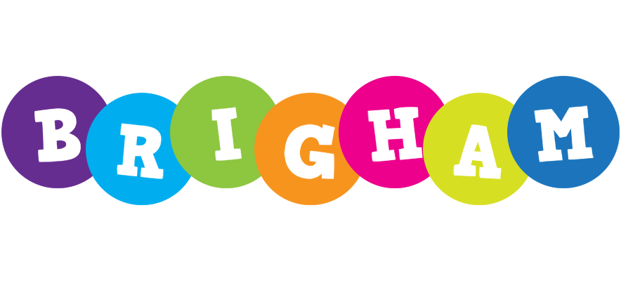 Brigham happy logo