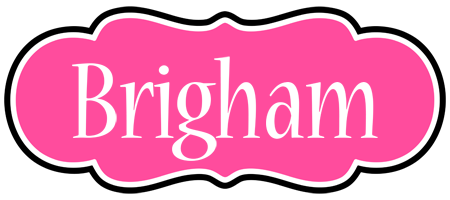 Brigham invitation logo