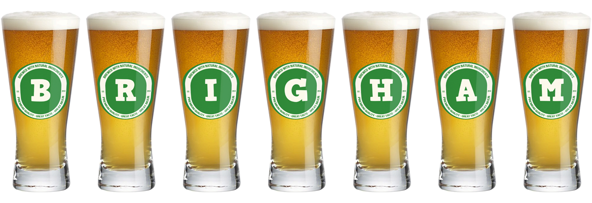 Brigham lager logo
