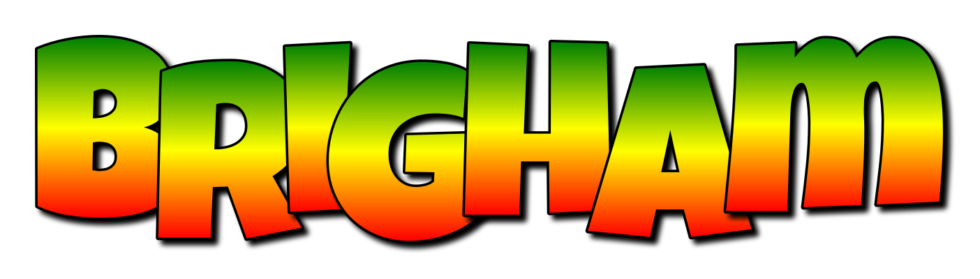 Brigham mango logo