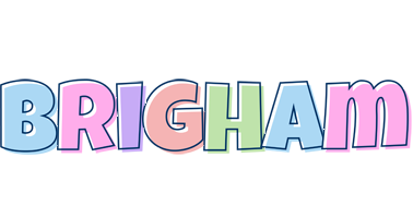 Brigham pastel logo