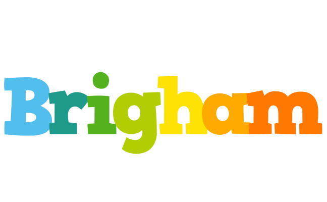 Brigham rainbows logo