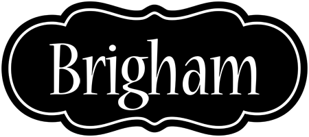 Brigham welcome logo